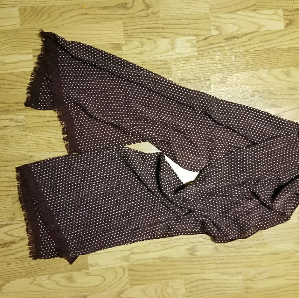 Merona maroon scarf